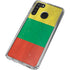 Lithuania Flag Distressed Galaxy A21 Clear Case
